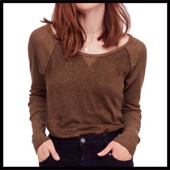 FREE PEOPLE LONG SLEEVE KNIT TUNIC PULLOVER TOP - Picture 7 of 8